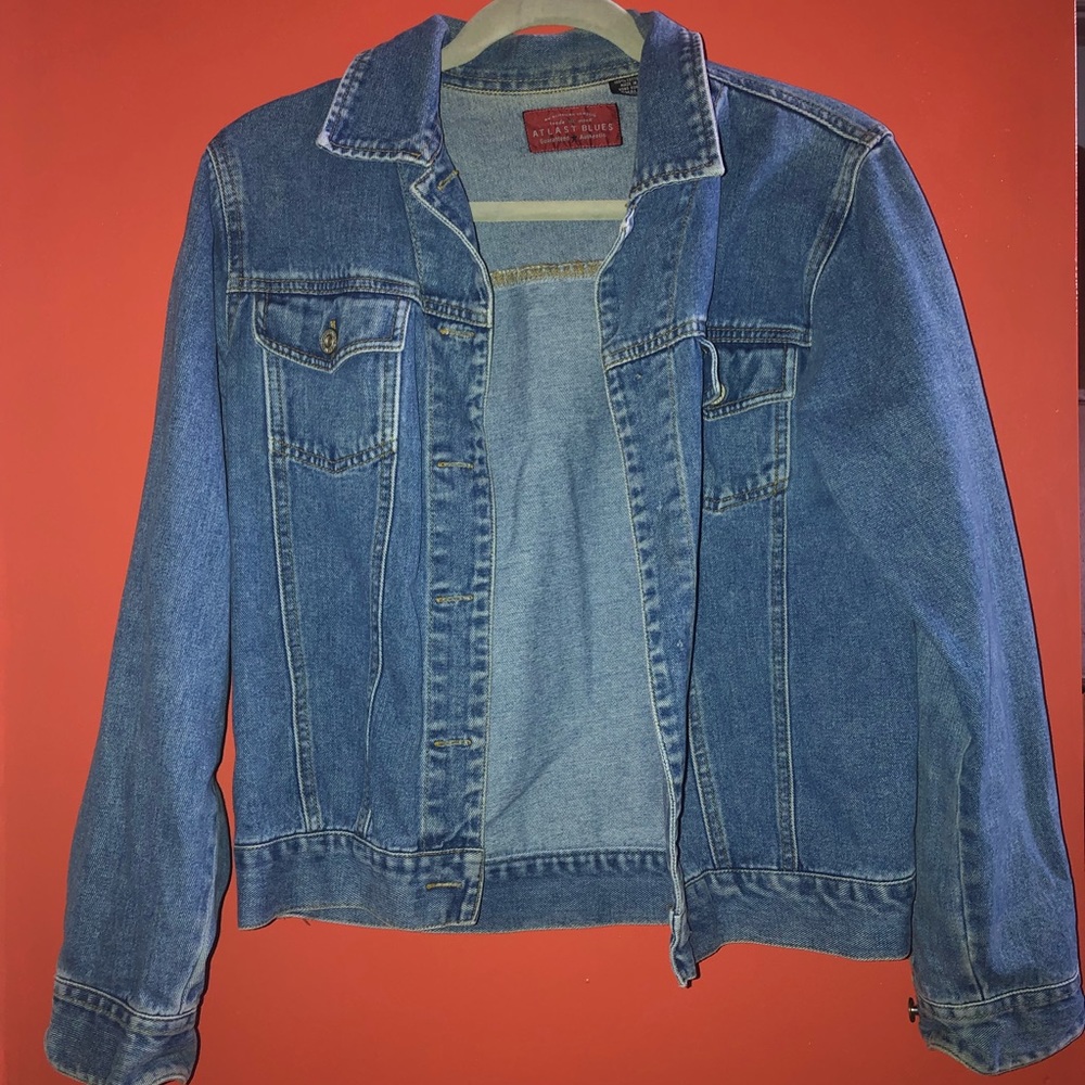 Vintage Blue Jean Jacket Size S
